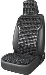 AMiO fagolyós ülésvédő deréktámasszal és fejtámlával - fekete