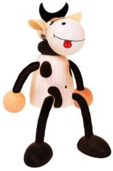  Rugós figura (bika, fekete-fehér)