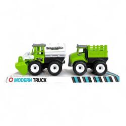 Teherautó klt. , 2 db. , tartályos/platós, lend. , 29x12 cm plf