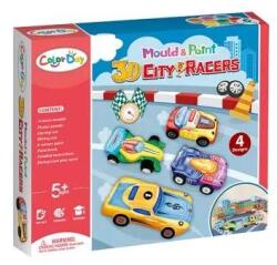 Man Yuk Toys Csináld magad városi versenyautók gipszöntő szett (8552)