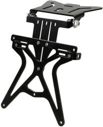 LAMPA Aero-X motorkerékpár rendszám tartó - fekete