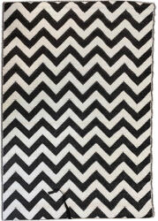 Timeless Tools Kültéri szőnyeg, 2 oldalas - fekete-fehér