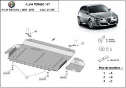 Scut Protection Alfa Romeo 147, 2000-2010 - Acél Motorvédő lemez