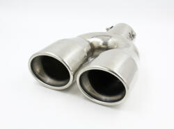  Dupla ovál kipufogóvég - 35-48mm