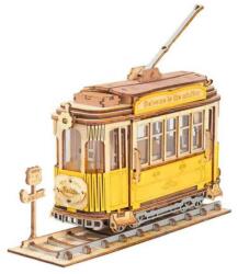  3D modell - Sárga villamos