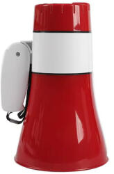  Sziréna/megafon - fehér/piros - 5W