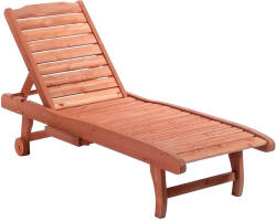 Timeless Tools Állítható fa pihenőágy kihúzható tartóval