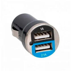 ALL Ride dupla szivargyújtós töltő - 2, 1A/1A 12V