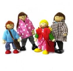  Fa babacsalád 4 db-os (pöttyös)