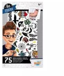 Buki France : Lemosható tetoválás fiúknak - 75 db-os