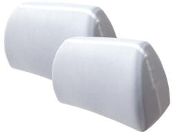 CARMOTION fejtámla huzat - fehér - 2db