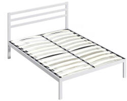 Timeless Tools Fém ágykeret ajándék ágyráccsal - fehér - 160x200cm
