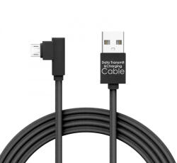 Delight Micro USB adatkábel - fekete - 100cm