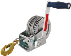 CARPOINT Kézi csörlő 545kg-ig, 20m kábellel