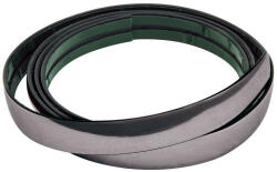 LAMPA fekete-króm díszcsík - 39mm/4m