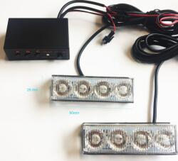 3 funkciós LED-es stroboszkóp sárga - 390485 - 1db