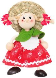  Rugós figura (magyar ruhás lány)