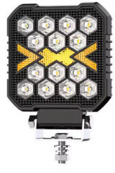  LED-es munkalámpa, E-jeles - index funkcióval - 12-48V 20W