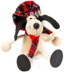  Rugós figura (kutya, skót sapkában)