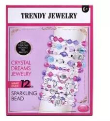 Masen Toys Ékszerkészítő szett virág alakú dobozzal - lila (7198320) - vackorjatek