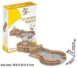 BonsaiBp 3D puzzle kicsi Szent Péter Bazilika, 68 db