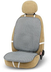 Bottari ülésvédő, 1db-os - szürke, fehér csíkos mintával