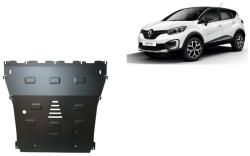 Scut Protection Renault Captur, 2019-2024 - Acél Motor, váltó és hűtővédő lemez
