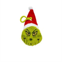  Grincs plüss táskasklipp, 8 cm - vackorjatek