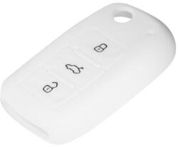 Ford gumi autókulcs tok - fehér - VW14904-28-1W