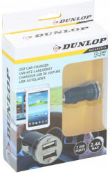 Dunlop szivargyújtós töltő - 2xUSB 12/24V
