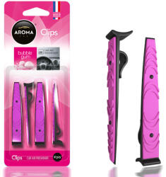 Aroma Car Clips illatosító - rágó gumi illat - 4db