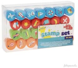 Nyomda készlet, 26db-os (figurák)