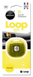 Aroma Car Loop Gél illatosító - vanília
