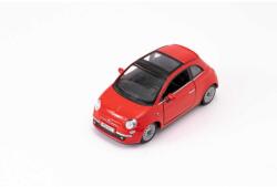 Kinsmart 2007 Fiat 500 fém autó nyitható ajtókkal 1: 28 (többféle)
