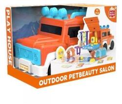  Állatgondozó játékautó szett - 33 db-os