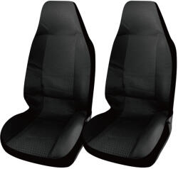  2db-os személy és kisteherautó üléshuzat - fekete mintás