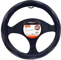 Maxspeed Zig kormányvédő, műbőr, 37-39cm, feket-szürke színű