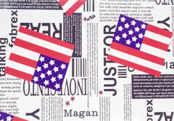  Dekor fólia - USA zászló - 50x152cm - TY06