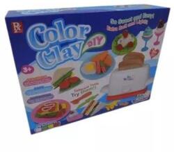 Man Yuk Toys Reggeliző gyurmaszett kenyérpirítóval (731F) - vackorjatek