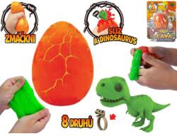  Crazy Dino Tojás Slime dinoszaurusszal és gyűrűvel - vackorjatek