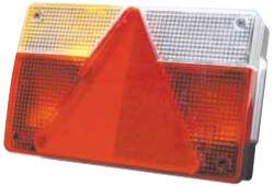  Hátsó lámpa - 4 funkciós - jobbos