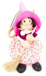  Rugós figura (boszi, rózsaszín kalappal)