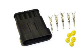  Csatlakozó 5eres kábelhez - vízmentes, anya - 1, 5mm2