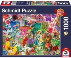 Schmidt Spiele Happy Gardening 1000db-os puzzle(57383)