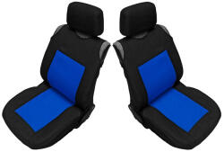 Bottari 2db-os trikó üléshuzat- szivacsos -fekete-kék