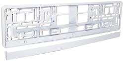 CARMOTION Rendszámtábla keret - műanyag - fehér