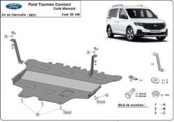 Scut Protection Ford Tourneo Connect, 2021-2024 - Acél Motorvédő lemez