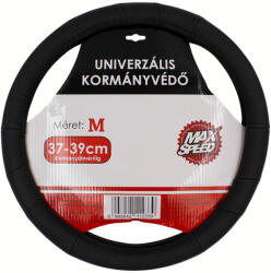 Maxspeed műbőr kormányvédő - fekete - 37-39cm