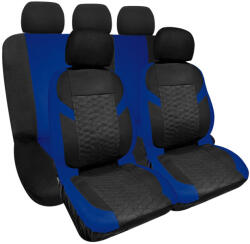 OTOTop Univerzális 9 részes steppelt üléshuzat szett - Lyon - kék/fekete