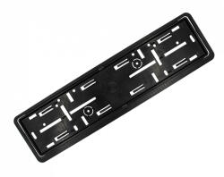  Rendszámtábla keret - fekete - 1db - extracar - 720 Ft